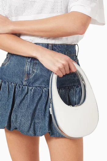 Mini Swipe Bag in Mirror Leather