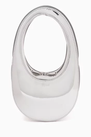 Mini Swipe Bag in Mirror Leather