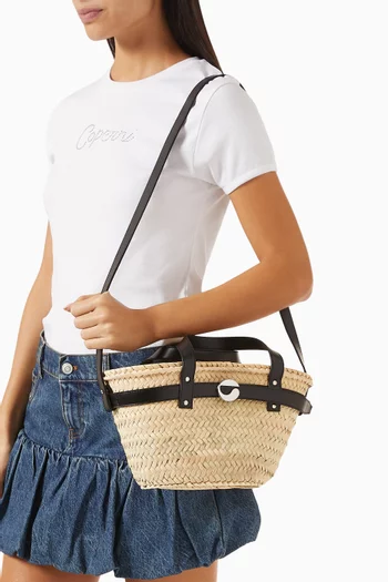 Mini Palm Tote Bag in Palm
