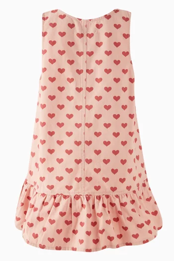 Heart Dress in Organic Cotton