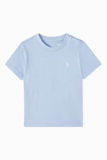 Polo Emblem T-shirt in Cotton