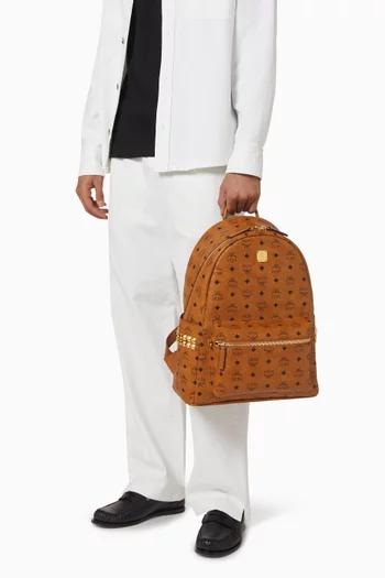 Stark Side Studs Backpack in Visetos Canvas