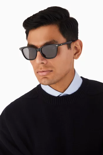 نظارة شمسية نانسينسيكال بإطار أسيتات معاد تدويره