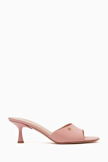 Ascent 55 Mule Sandals in Leather