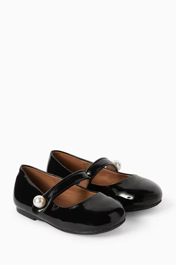 Celia Ballet Flats in Patent Leather