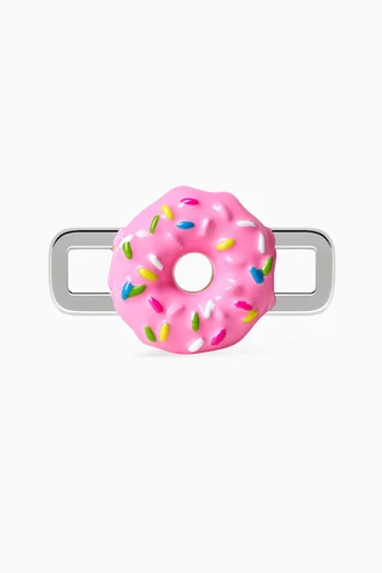 Doughnut Charm in Sterling Silver