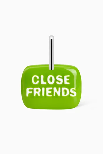 Close Friends Pendant in Sterling Silver