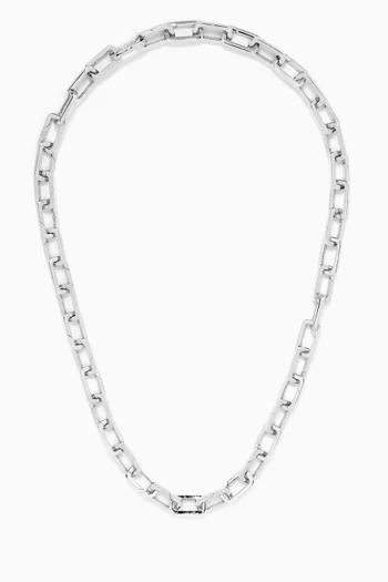 Linked Necklace in Sterling Silver