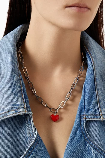 The Love Pendant in Sterling Silver