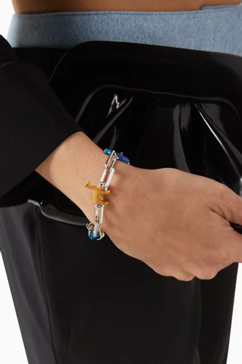 طقم سوار وحلي فضة إسترلينية رقم 7 حصري على أُناس × بوبيل