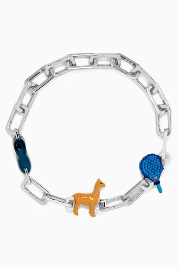 طقم سوار وحلي فضة إسترلينية رقم 7 حصري على أُناس × بوبيل