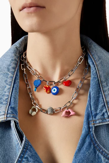 x Ounass Exclusive Necklace Set 1 in Sterling Silver