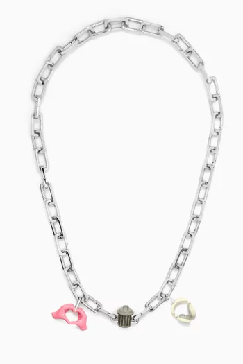 x Ounass Exclusive Necklace Set 1 in Sterling Silver