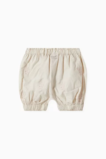 Carson Unicorn-embroidered Bloomers in Organic Cotton