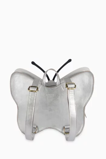 Alja Backpack in Metallic Leather