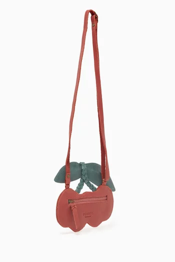 Nanoe Cherry Fruit Purse in Leather
