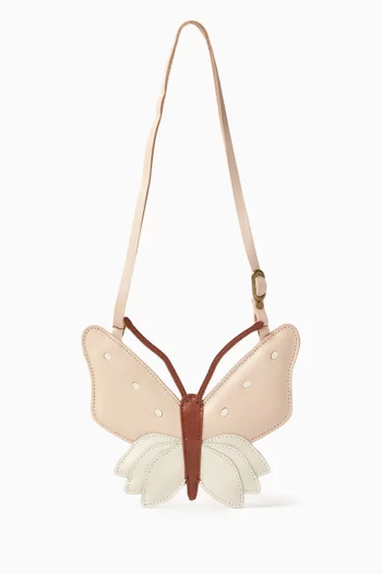 Toto Crossbody Bag in Metallic Leather