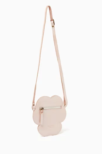 Toto Violette Crossbody Bag in Metallic Leather