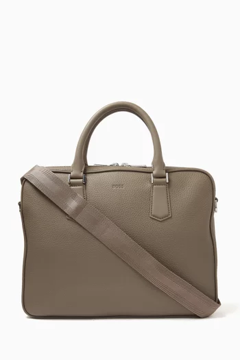 New Crosstown Briefcase in Leather