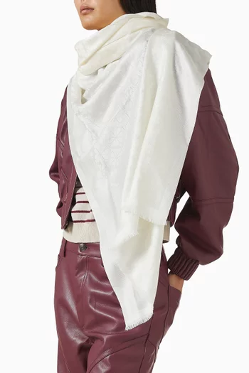 وشاح سبيد يارندي صوف وحرير