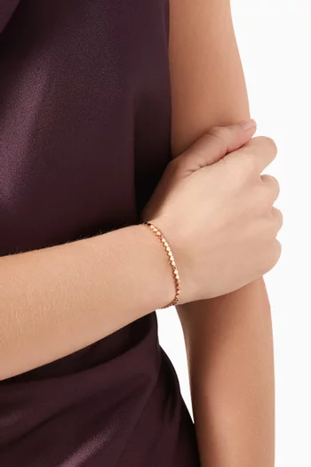 Lit Ruby Bracelet in 18kt Rose Gold