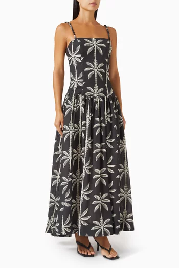 Abena Printed Maxi Dress