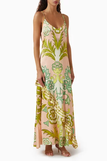 Lucia Bias Maxi Dress