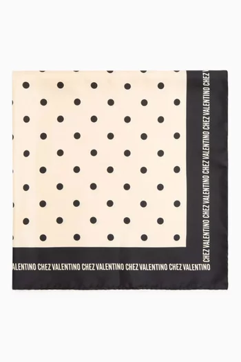 Chez Valentino Scarf in Silk