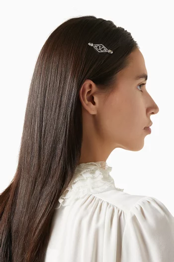 Rêve Radieux Swarovski® Crystal Hairclip in Metal
