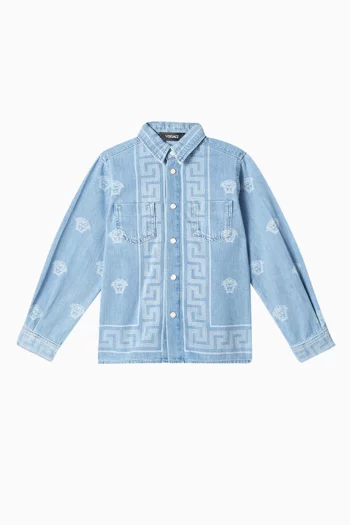 Medusa Bandana Shirt in Cotton