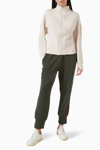 Tayah Zip-through Midlayer Jacket in Spacer Fabric