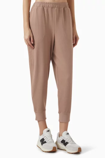Brushed Rib Slim Sweatpants