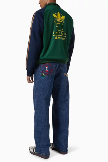x Brain Dead Track Jacket in Cotton Blend