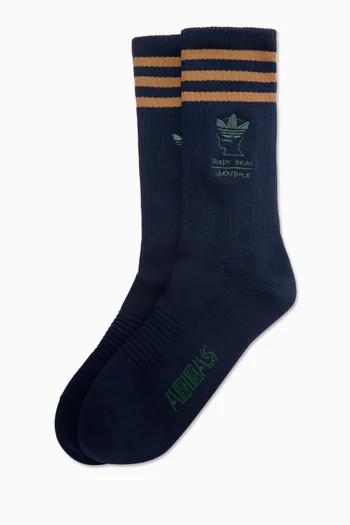 x Brain Dead Socks in Cotton Knit