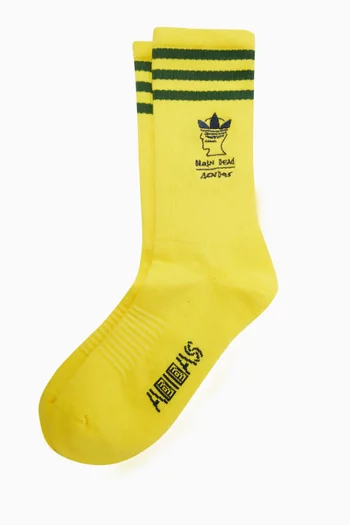 x Brain Dead Socks in Cotton Knit