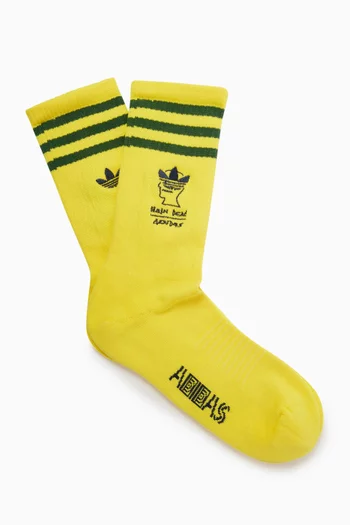 x Brain Dead Socks in Cotton Knit