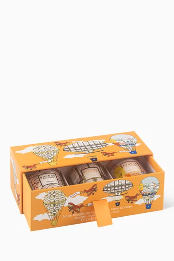 Trio Travel Candles My First Baobab Trio Bruxelles-Roma-A Saint-Tropez