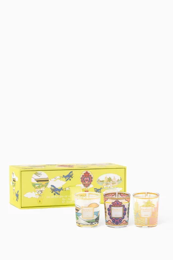 Trio Travel Candles My First Baobab Trio Rio-Mexico-Miami
