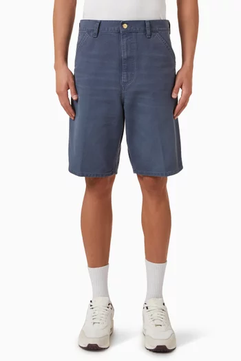 Single Knee Shorts in Dearborn Stone Canvas