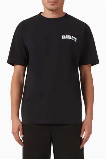 University Script T-shirt in Cotton