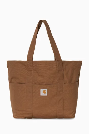 Parker Tote Bag in Cotton Canvas