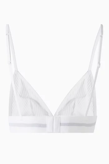 Triangle Bra in Cotton Modal Rib