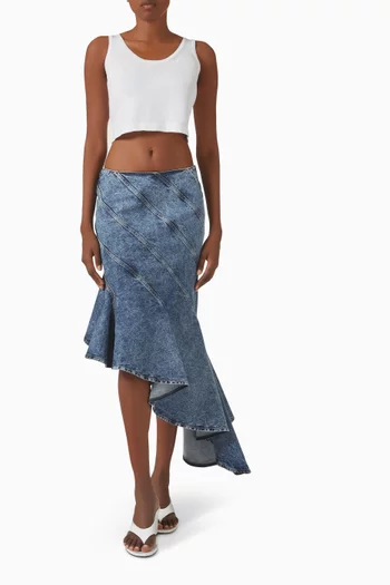 Crop Tank Top in Cotton