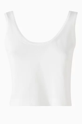 Crop Tank Top in Cotton