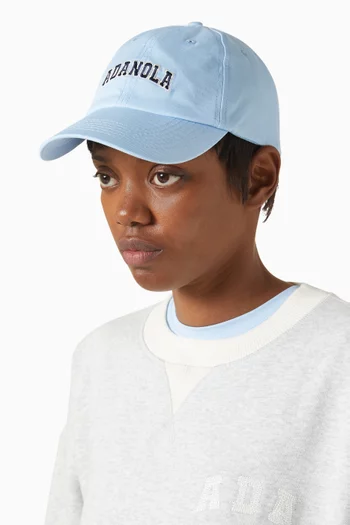 Varsity Cap in Cotton Canvas