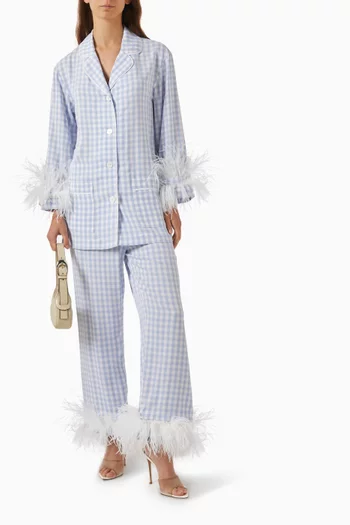 Party Pyjama Set in Viscose