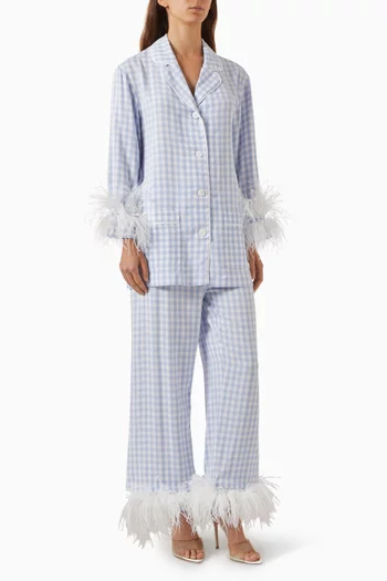 Party Pyjama Set in Viscose
