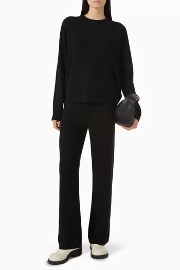 Sweater & Sweatpants Set in Cashmere