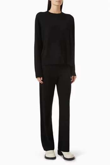Sweater & Sweatpants Set in Cashmere