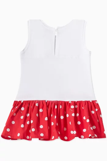 Polka Dot Dress in Organic Cotton